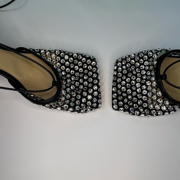 BOTTEGA VENETA Crystal Stretch Sandals - Picture 4 of 9